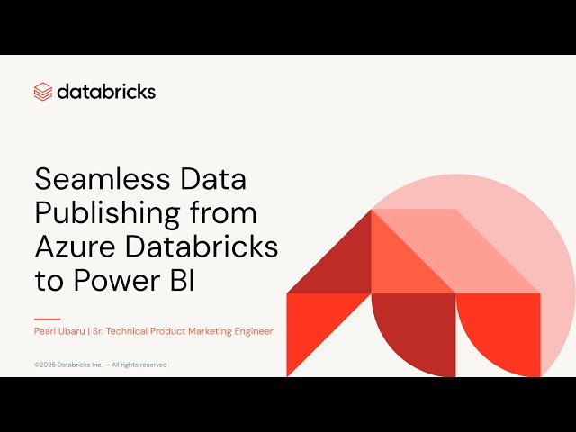 Seamless Data Publishing from Azure Databricks to Power BI