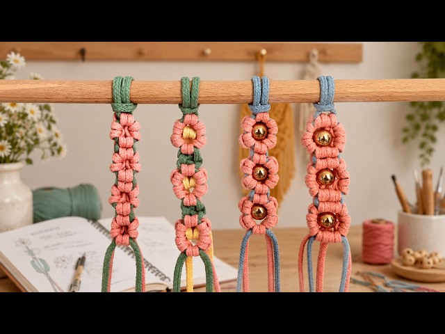 4 Daisy Knot Flower Pattern to Use to Create Stunning Floral Designs with Confidence