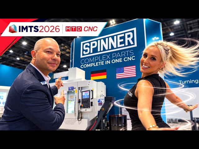 Lyndsey is LIVE from the SPINNER Stand at IMTS!