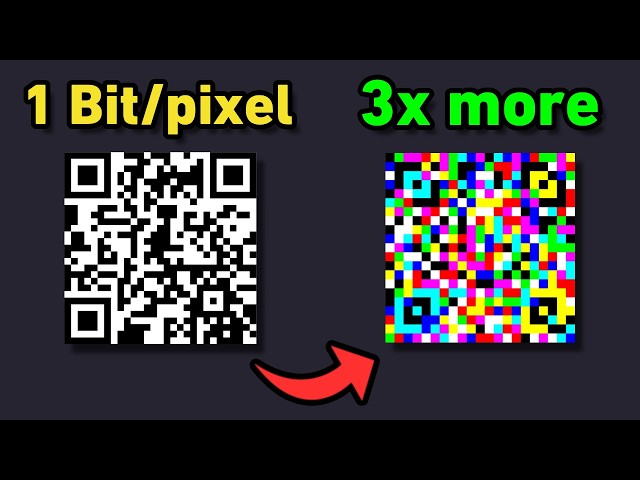 I Added COLOR to QR Codes