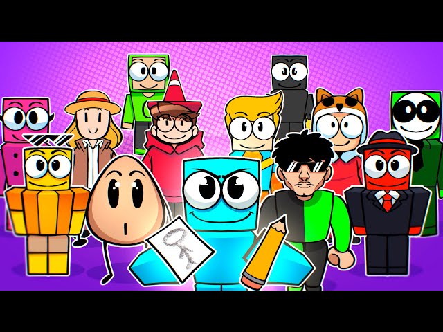 Coloquei 12 Youtubers pra fazer só 1 desenho