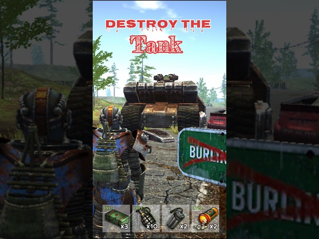 Destroy the Tank in Tomorrow: MMO Nuclear Quest Gameplay