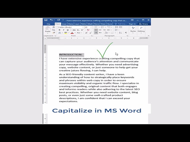 How to Fix Your Word Capitalization Instantly | Jan Composing Centre