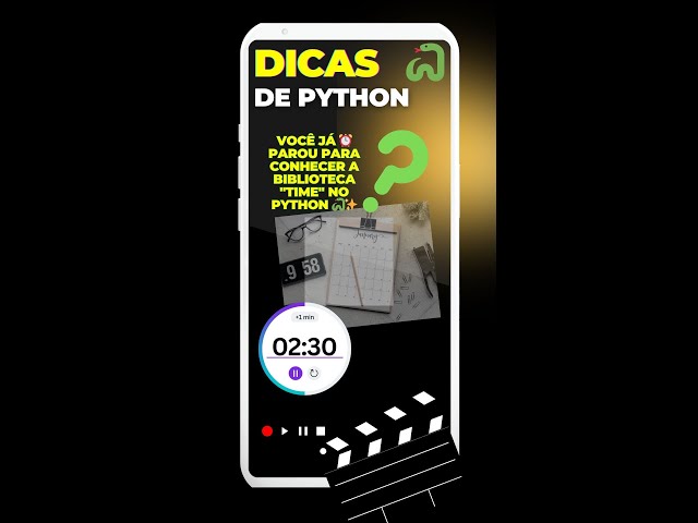 Dicas Python- Biblioteca time