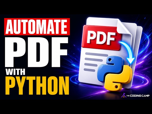 Automate PDFs with Python — PyMuPDF, pypdf & ReportLab