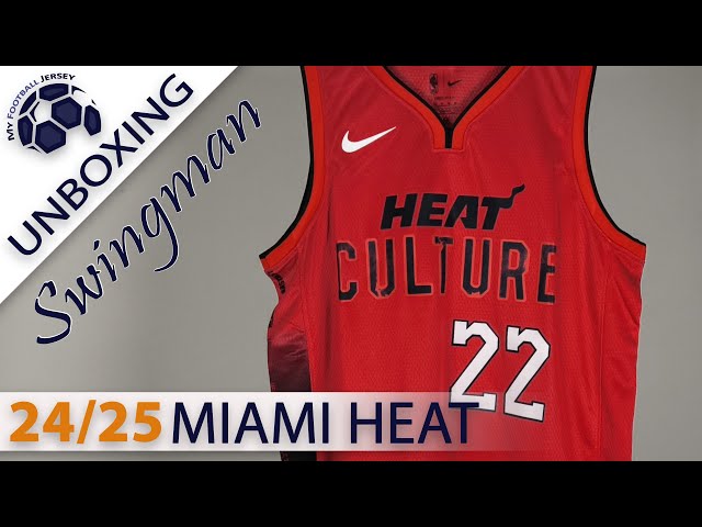 Miami Heat City Edition Jersey 24/25 Butler (KitMM) Swingman Version Unboxing Review