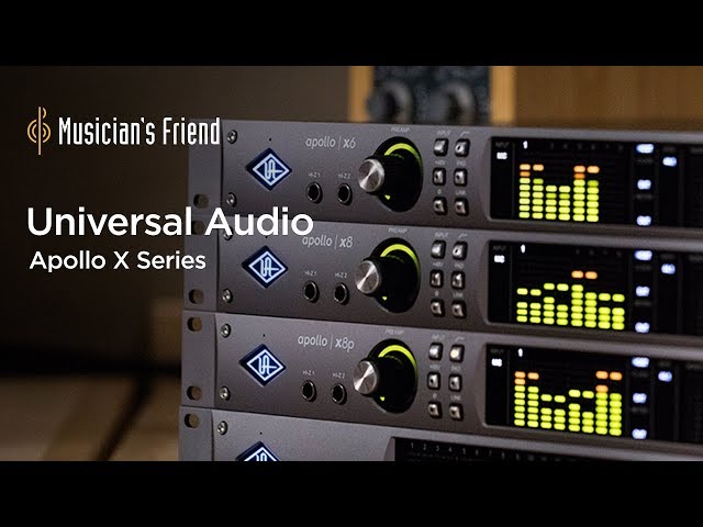 Universal Audio Apollo X Audio Interface Series Overview