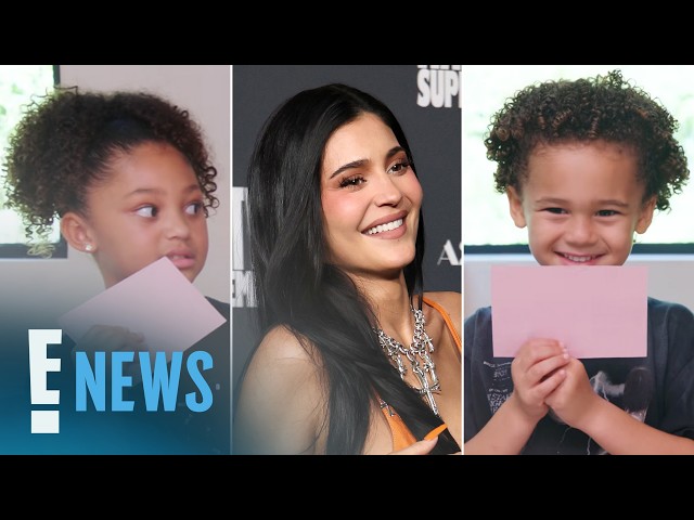 Kylie Jenner's Kids Stormi, Aire Get SASSY with Mom in Rare Interview | E! News