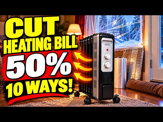 How I Cut My Heating Bill in Half (10 Ways That Really Work!)