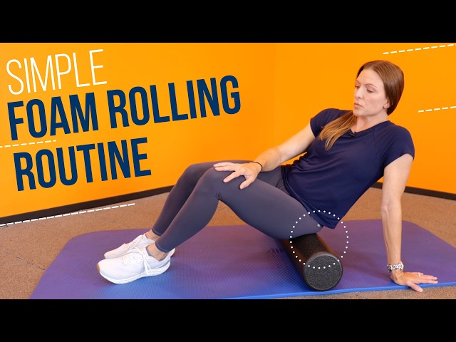 Try this 10 Minute Full Body Foam Rolling Routine!
