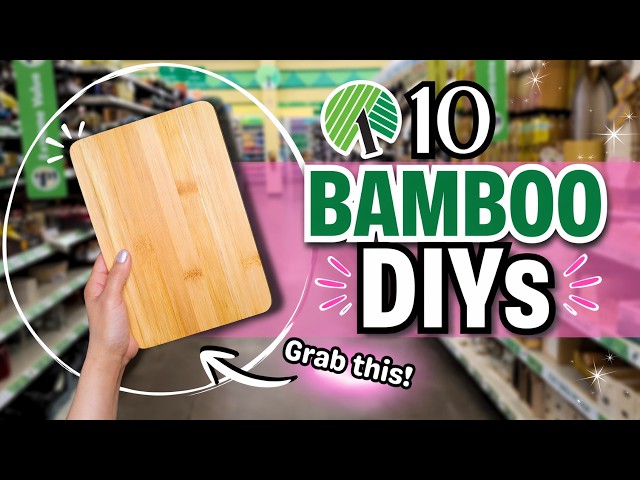 10 Dollar Tree Bamboo Cutting Board DIYs You’ll Want to Try