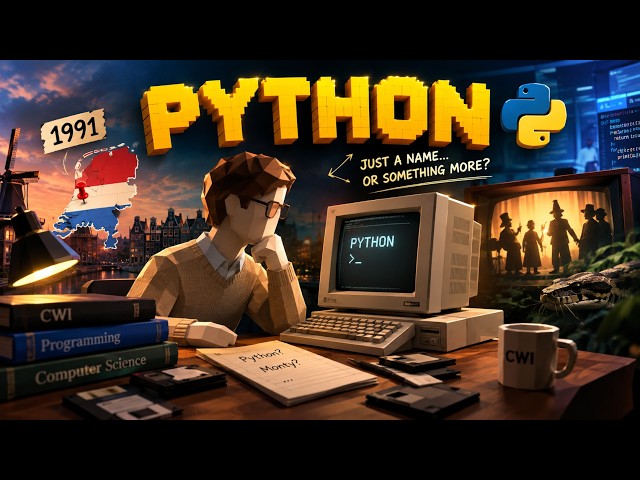 MY FIRST SHORT DOCUMENTARY 🎬 | HOW PYTHON GOT ITS NAME 🐍