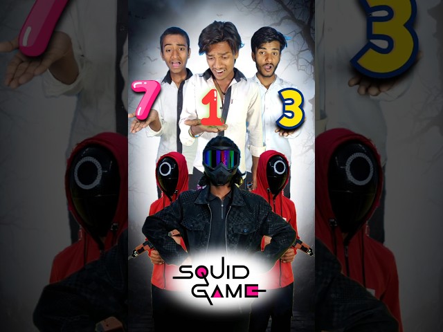 Number Guessing Challenge In Squid Game 😱🎭#shorts #bmbcomedy #squidgame #squidgame2 #youtubeshorts