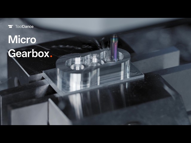 Micro Gearbox CNC Machining | ToolDance X1