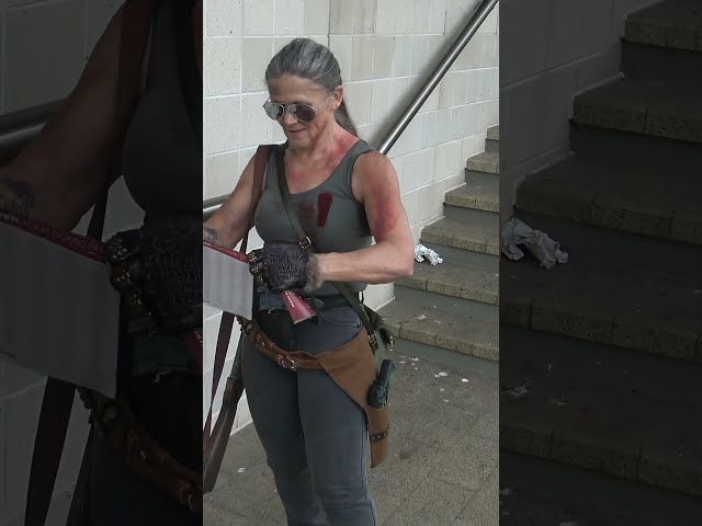 Sarah Connor Terminator Cosplay #cosplay
