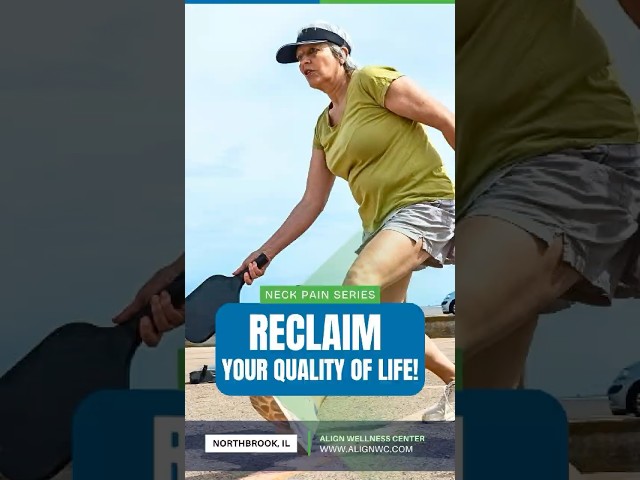 Reclaim Your Quality of Life! #ChronicNeckPain #ReclaimYourLife #NorthbrookChiropractor #Pai #shorts