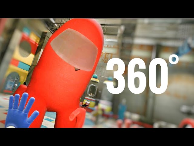 360 Video Among Us Impostor as Huggy Wuggy Poppy