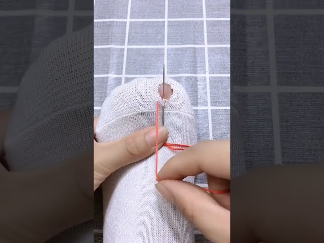 Learn to Fix Hole in Sock Part 3625 #shorts