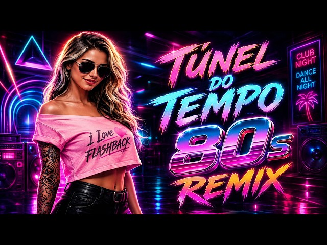 🔥 ANOS 80'S MEGA RETRO MIX  🕺 Megamix Nostalgia Club Remix  🪩 Os Clássicos Dance Que Marcaram Época