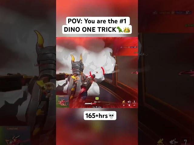 POV: You are the #1 DINO ONE TRICK In#marvelrivals #devildinosaur #fypシ #marvelrivalsgameplay