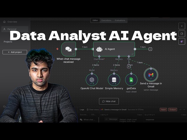 I Built a Data Analyst in n8n (here's what happened)