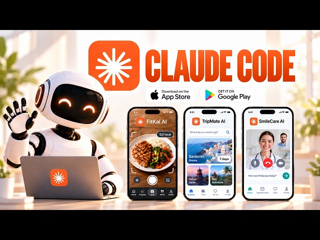 CLAUDE CODE BOOTCAMP: Build 3 Real Mobile Apps