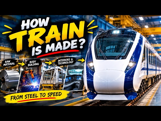 How Trains Are Made | Full Manufacturing Documentary