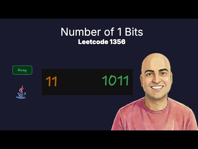 Number of 1 Bits - Leetcode 191 - Java | 3 Easy Methods