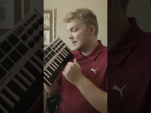 Reviewing the pads on the Akai keyboard