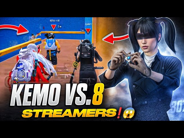 KEMO vs 8 Streamers The *MOMENT That Wasn’t Kept! 🔱