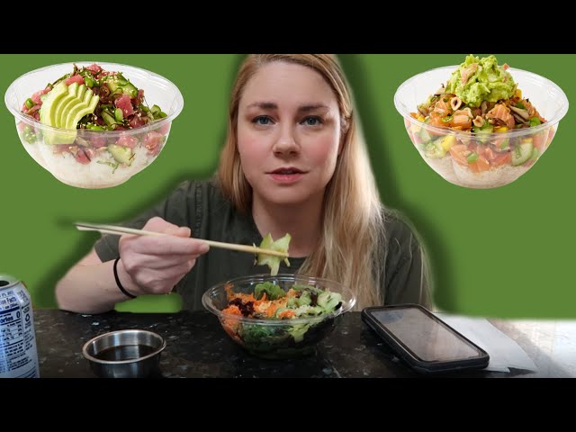 Poke Bowl | Eating Show | Have Lunch With Me