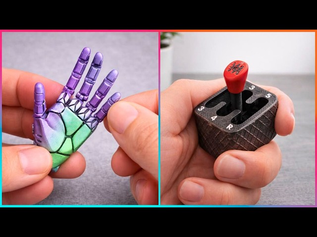 54 Insanely Satisfying 3D-Printed Fidgets | ASMR