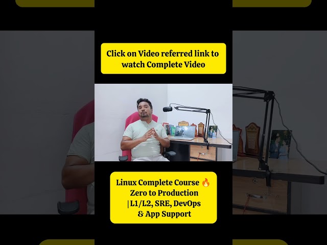 Linux Complete Course 🔥 Zero to Production | L1/L2, SRE & DevOps #shorts #redhattraining