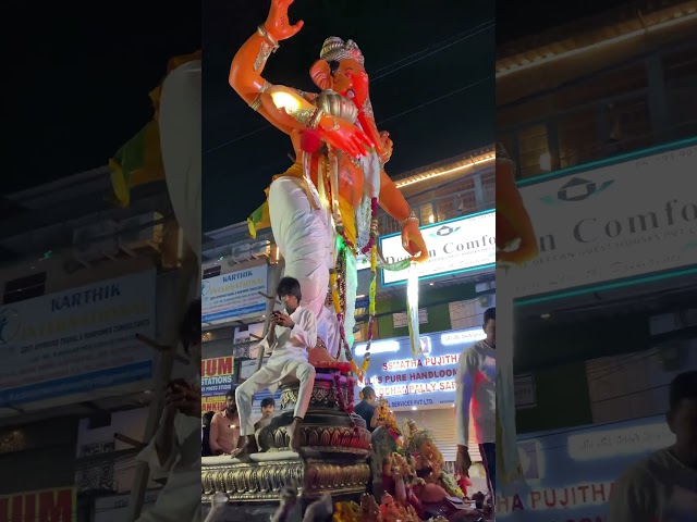 Galli ka raja #ganesh #nimarjan #mumbai #hyderabad #trending