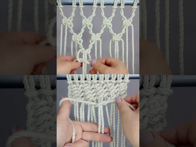 #macrametutorial #macrameknots #squareknot #diy #handmade #crafttutorial #fabric #solidpiece #panel