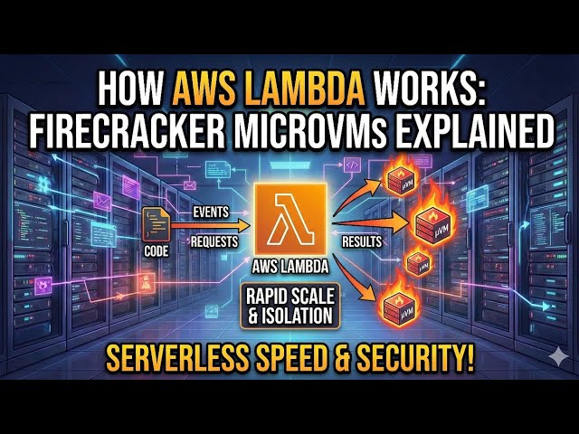 How AWS Lambda Works: Firecracker MicroVMs Explained