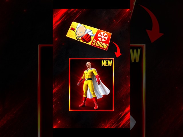 One Punch Man Lucky Spin Voucher#bgmi #pubg #pubgtrending #bgmitrending