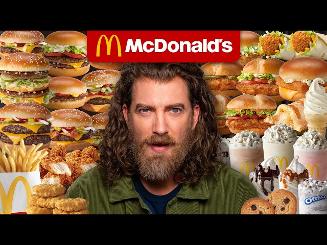 We Tried EVERY Food At McDonald's