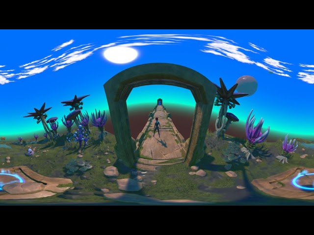 Unity3d Game kit VR 360 video