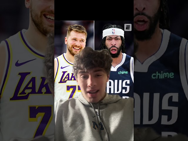 MAKE THIS MAKE SENSE #nba #lebronjames #lukadoncic #losangeleslakers #dallasmavs #fyp