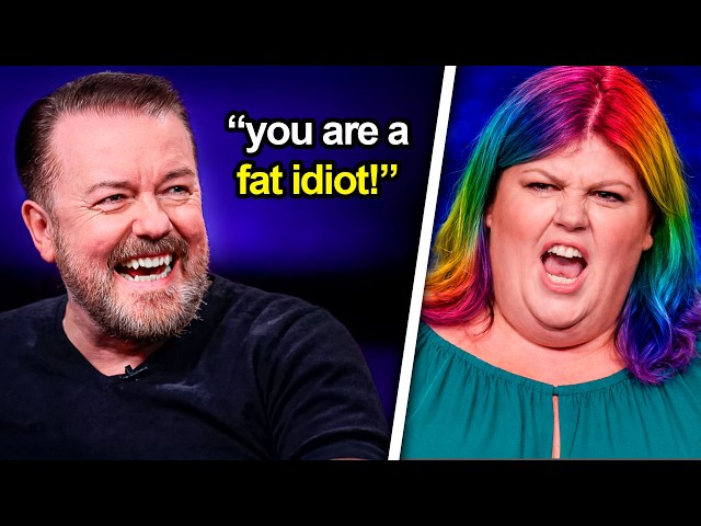 Ricky Gervais HUMILIATING Fat People By Saying This!