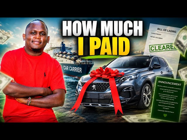 How Much Did My New Car COST? The Whole Importation Process From Japan To Mombasa