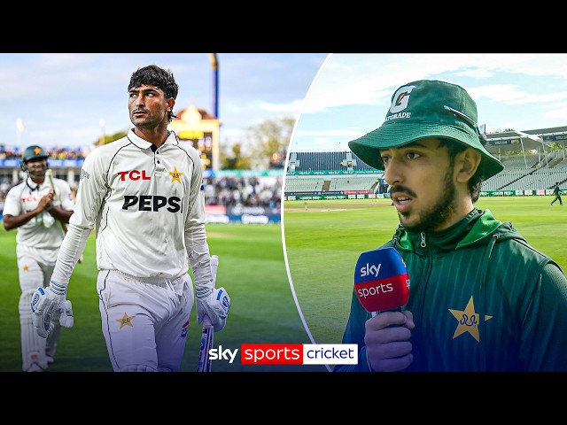 "He performed really well!" | Azan Awais on the success of Razaullah on his Test debut for Pakistan
