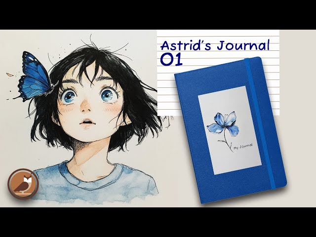 Astrid's Journal Ch1 🦋 My Journey 🦋 illustrated Audiobook