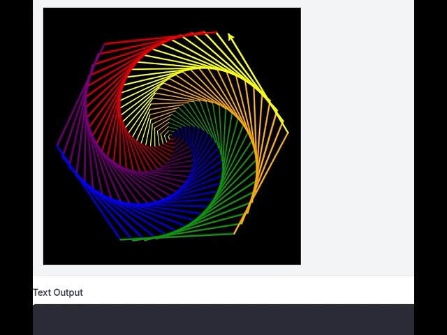 Cool Python Turtle Spiral Proect