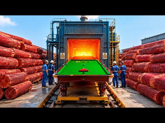 How Snooker Tables Are Made | Inside an Incredible Manufacturing Process
