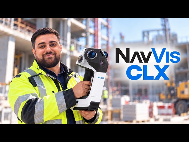 FIRST LOOK: NavVis CLX Handheld Laser Scanner