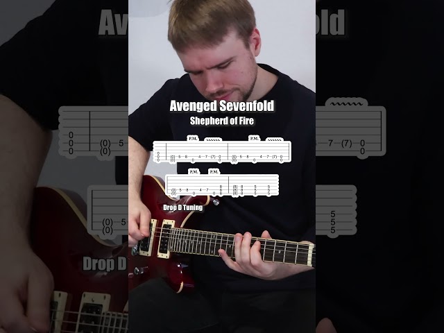 5 Iconic AVENGED SEVENFOLD Guitar Riffs 2