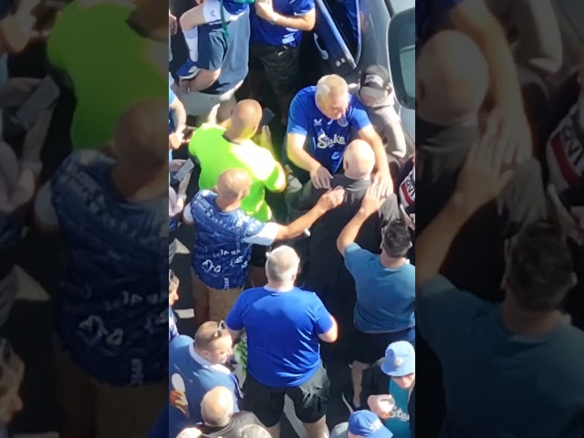 Andy Gray at Goodison Park