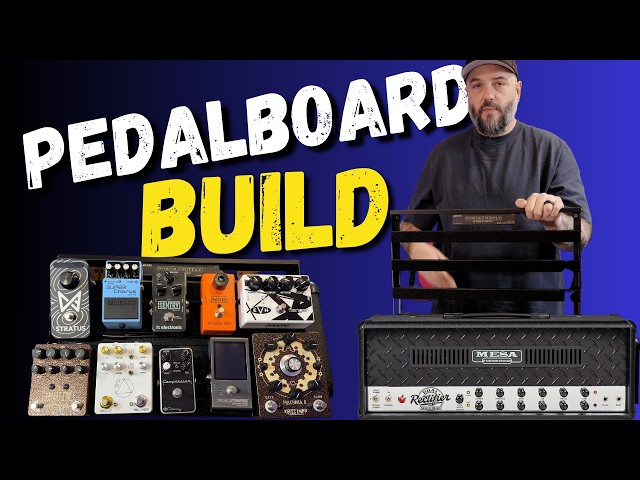 Building a pedalboard for 2000s NuMetal and MetalCore with a Mesa Dual Rectifier!